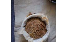 无糖无油香蕉南瓜子蛋糕