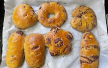 松软低油红豆卷