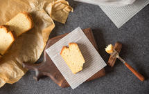 浓郁开心果酱香草磅蛋糕