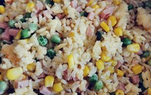 松仁金黄炒饭之一饭三吃