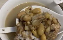 花生扁豆眉豆鱼骨汤