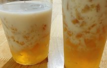 菊花罗汉果茶冻