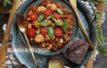 意大利茄汁罗勒小扁豆肉丸意面（烟斗面）