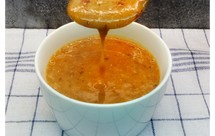 桃胶薏米红豆糊