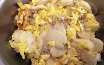 炒白粿（为不爱蔬菜的孩子量身定做～无菜版）