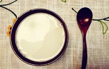 豆浆白果薏米糖水