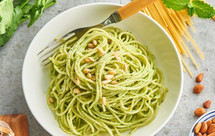 菠菜松子面——安利皇后锅具