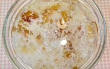 电隔水炖版 牛奶桃胶雪燕皂角米冰糖美容羹(2人份)喝下去,你就是整条街最靓的仔!