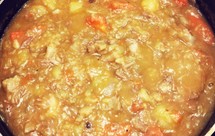 清汤牛腩+咖喱牛腩