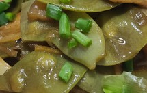 红扁豆烧前上肉(家常菜)