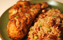 最好吃的烤鸡腿!牙买加香辣鸡烤腿！@坏露露的露台食光