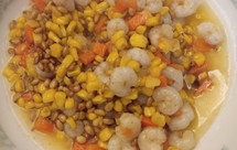 松子玉米炒虾仁