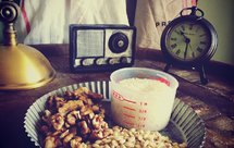 仿85° C的松子核桃米浆