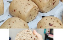 一发枣泥红豆小馒头