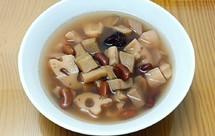 节气蔬食~秋分~红豆莲藕汤