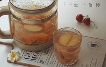 快乐减脂水--苹果山楂枸杞水