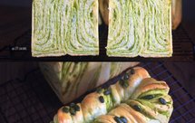 层层叠叠～枫糖开心果千层吐司｜夏日开酥大挑战