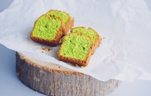 春天里的磅蛋糕