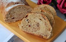 好吃到无法自拔的红糖核桃蔓越莓全麦软欧