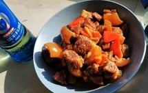 米婆婆焖带皮牛肉