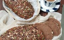 巧克力高纤面包