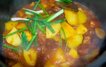 番茄土豆炖牛肉 (美味浓缩汁版)