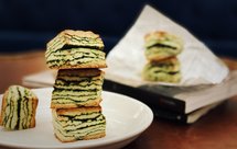 烘焙｜超简单下午茶 开心果千层司康