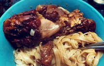 好吃的红烧鸡腿炖土豆