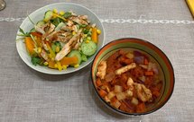 西红柿蔬菜炖鸡胸