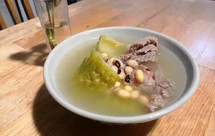 眉豆凉瓜煲猪手