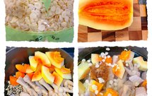 木瓜眉豆鸡脚汤