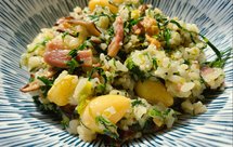 百吃不厌的咸肉菜饭