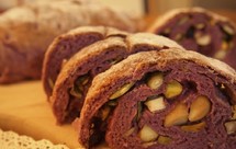 无油无糖减脂主食-紫薯坚果欧包(中种法)