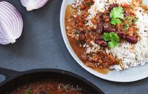 印度家常菜｜红腰豆咖喱 (Rajma)【素】