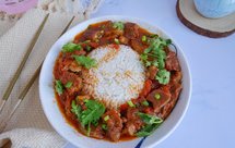 好吃到舔盘❗️西红柿牛肉盖浇饭