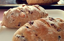 红糖红枣核桃软欧面包