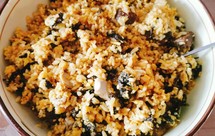 紫菜鸭蛋咖喱牛肉蛋炒饭