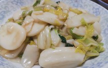 美味的传统福州炒白粿