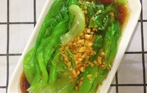 一点不输饭店的白灼罗马生菜