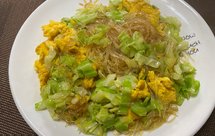 家常菜之白菜粉丝炒鸡蛋