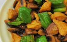 下饭菜【口蘑炒鸡丁】