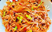 家常美味༄「酱香肉沫炒咸芥菜丝」༄