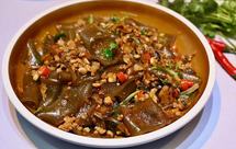 软糯Q弹的家常肉末酸菜粉皮