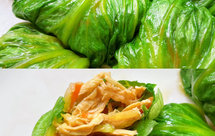 减脂一定要吃的生菜鸡丝卷