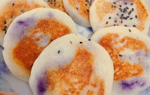 山药紫薯饼—快手早餐