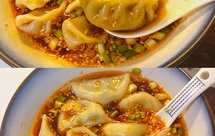 五分钟搞定夜宵早餐秘制酸汤水饺 酸辣开胃