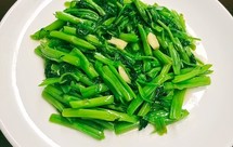 蒜香空心菜❗️5分钟快手菜