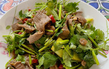 香菜狂热爱好者——快手5分钟下饭菜凉拌牛肉