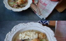 快手日式豆乳味噌丸子汤-咸豆浆爱好者不要错过