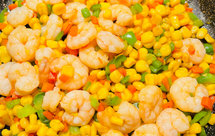 快手菜❤️玉米炒虾仁
